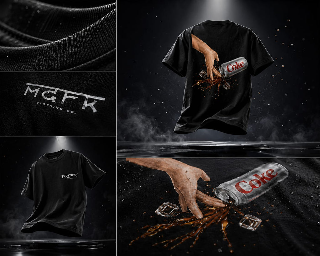 MDFK Heavyweight Oversized T-Shirt - Pitch Black